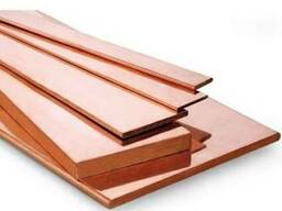 Шина медная (полоса) М1 10х80мм