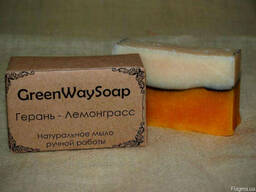 100% натуральное мыло ручной работы GreenWay