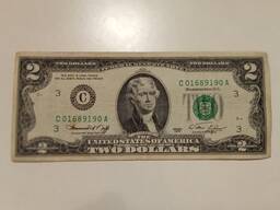 2 долари США колекційні 1976 року