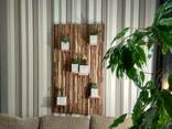 3-D панели с деревянной мозаикой, деревянное панно