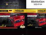 2.5 - 3.5 КВТ VOGLER YGF3500, GENPOWER, GUCBIR, продам генераторы опт поставки из Европы - фото 2