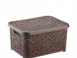 34*24*16 см Коробка пластиковая для хранения