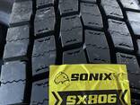 315/80 R22.5 Sonix SX806 Нові Вантажні Шини Ведучі/Тягові - фото 2