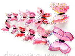 3D бабочки на холодильник , для штор с магнитом и двойными. ..