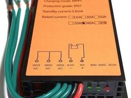 40А MPPT контроллер заряда аккумуляторов от ветрогенераторов SWL-40А 48 В 800 Вт