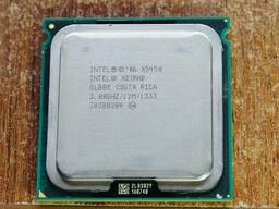 4x ядерный Intel Xeon 5450 s771 (аналог QX9650) с адаптером