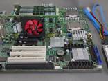 8 ядерный комплект Supermicro X7DCA-3 2x процессра Xeon E5440 24Gb DDR2 ATI Radeon HD - фото 1