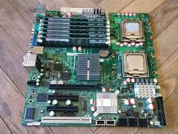 8 ядерный комплект Supermicro X7DCA-L 2x процессра Xeon E5440 24Gb DDR2 PC2-6400P 800MH