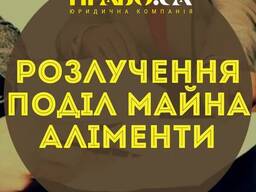 Адвокат по разводу, раздел имущества, алименты