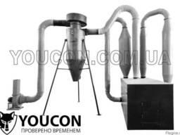 Аэродинамическая сушка для опилок 300 кг