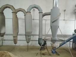 Аэродинамический сушильный комплекс опилок