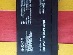 Аккумулятор LPM 6-7.2Ah для детских электромобилей