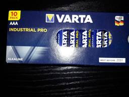 Батарейки Varta Industrial Pro AAA оригинал / Made in Germany