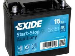 Аккумулятор автомобильный Exide Start STOP Auxiliary 15Ah (+/-) (200EN) (EK151)