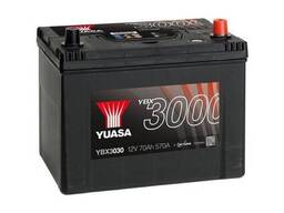 Аккумулятор автомобильный Yuasa 12V 72Ah SMF Battery (YBX3030)