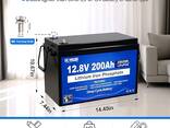 Акумулятор Lifepo4 200 Ач 12.8 В Літій-залізо-фосфат DC HOUSE - фото 2