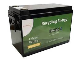 Акумулятор LiFePo4 (літій-залізо-фосфатний) Warmsof 12V 200Ah BMS Bluetooth