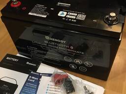 Аккумулятор Renogy LiFePO4 12v 100 Ач BMS с Bluetooth (USA) наличие