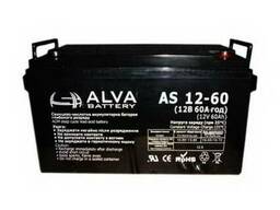 Аккумуляторная батарея Alva AS12-60 (60Ачас/12В)