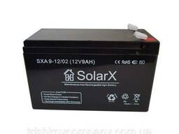 Аккумуляторная батарея SolarX SXA 9-12 (12V 9Ah)