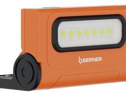 Аккумуляторный Налобный фонарь 2 в 1 с USB-C, 400 лм, IP65 Berner