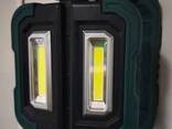 Аккумуляторный прожектор, лампа с функцией повербанка Parkside 2x5 Вт - фото 2