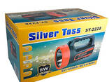 Аккумуляторный светодиодный переносной фонарь-прожектор Silver Toss ST-2228 с ручкой 8 Вт - фото 3
