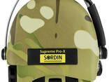 Активные наушники тактические SORDIN Supreme PRO-X LED Gel Camo - фото 4