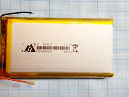 Акумулятор 1260110 для power bank, без захисту pcm, (Li-Pol 3.7В 10000 мА-год