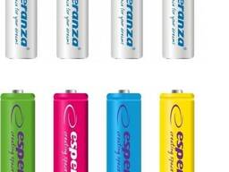 Акумулятор Esperanza AAA 1000mAh Ni-MH * 4 штук упаковка, батарейки