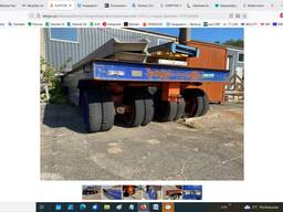 Aкумуляторна транспортна платформа MAFI 1170-2/2