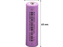 Акумулятор 18650 2000 мА·год 3.7V Li-ion — перезаряджувана батарейка для ліхтарів. ..