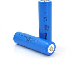 Акумулятор 18650 Li-Ion Vipow ICR18650 TipTop, 1800mAh, Blue