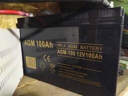 Акумулятор для ИБП AGM технология 12V 100Ah