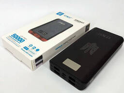 Аккумулятор портативный павербанк Power BANK UKC ART-4148/4204. 50000mah, 4USB, внешний. ..