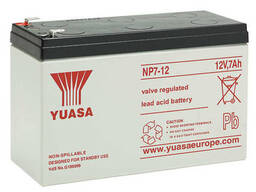 Акумуляторна Батарея для ДБЖ Yuasa NP7-12 12V 7Ah ( 151*65*94 (97,5)) 2,65. ..