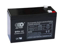Акумуляторна батарея Outdo AGM OT 12-9 12V 9Ah (151 х 65 х 100), Q1