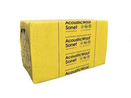 Акустическая минеральная вата AcousticWool Sonet 1000x600x50 мм