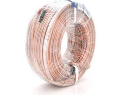 Акустичний кабель Одескабель 2 * 0,50 Hi-Fi ціна за метр (бух.200м) прозорий