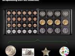 Альбом для колекціонера монет 312 відділень - фото 2