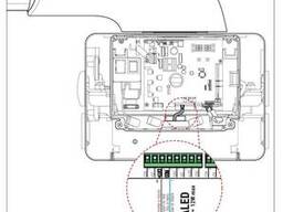 ALED/6C – 6 метровая светодиодная лента красного цвета с кабелем для шлагбаума Bionik. ..
