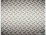 Лист алюминиевый рифленый 2х1000х2000мм АД0(1050) квинтет - фото 1