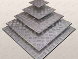 Алюминиевый лист рифленый Херсон 4 мм 1500х3000мм марка АД0 - фото 1