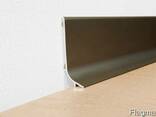 Алюминиевый плинтус Multi Effect, Польша 40/50Х16х2700 мм. - фото 1