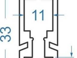 Алюминиевый светодиодный профиль 33x15