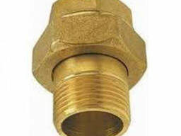 Американка латунная угловая Ø 50