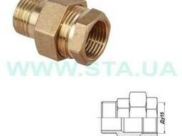 Американки, сгоны-американки латунные прямые Ду15мм-50мм