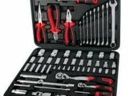 AmPro Набор головок и аксессуаров 1/4" и 1/2" , 87 предметов