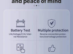 Анализатор тестор АКБ Intelligent Battery Tester 12V / 24V