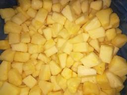 Ананас кубик 20х20 мм, глубокая заморозка, Коста Рика